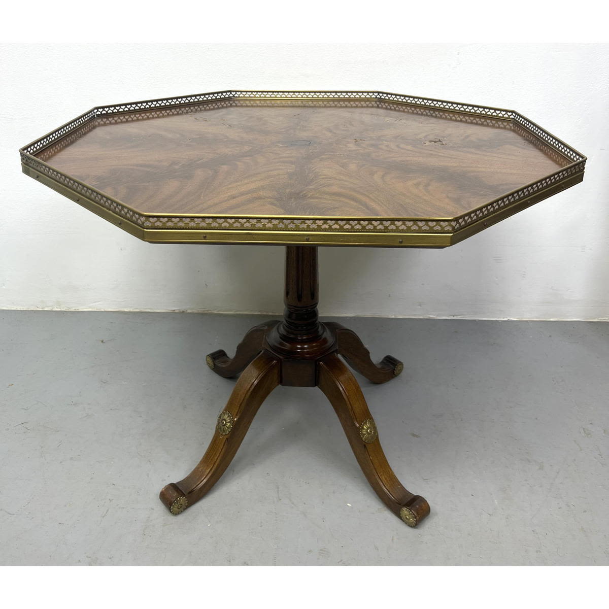 Flame Mahogany Occasional Table