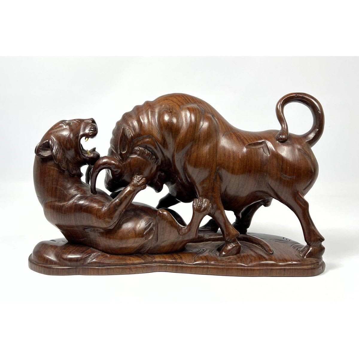Asian Carved wood Sculpture of