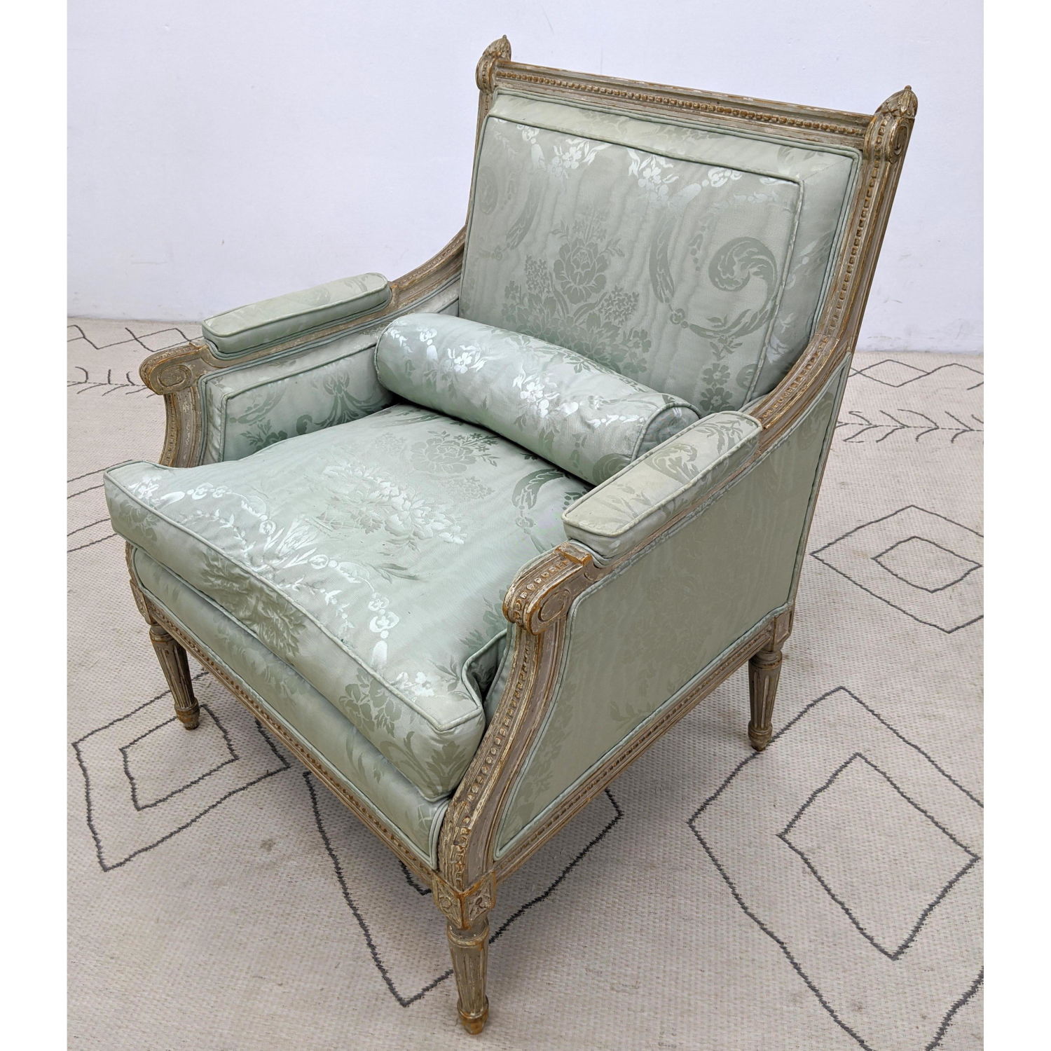 French Style Bergere Chair with