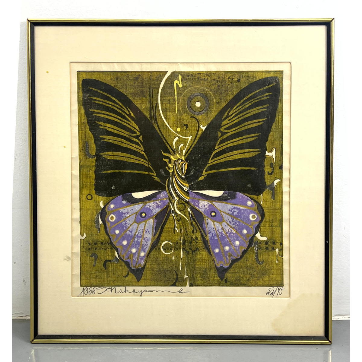 1966 TADASHI NAKAYAMA Butterfly