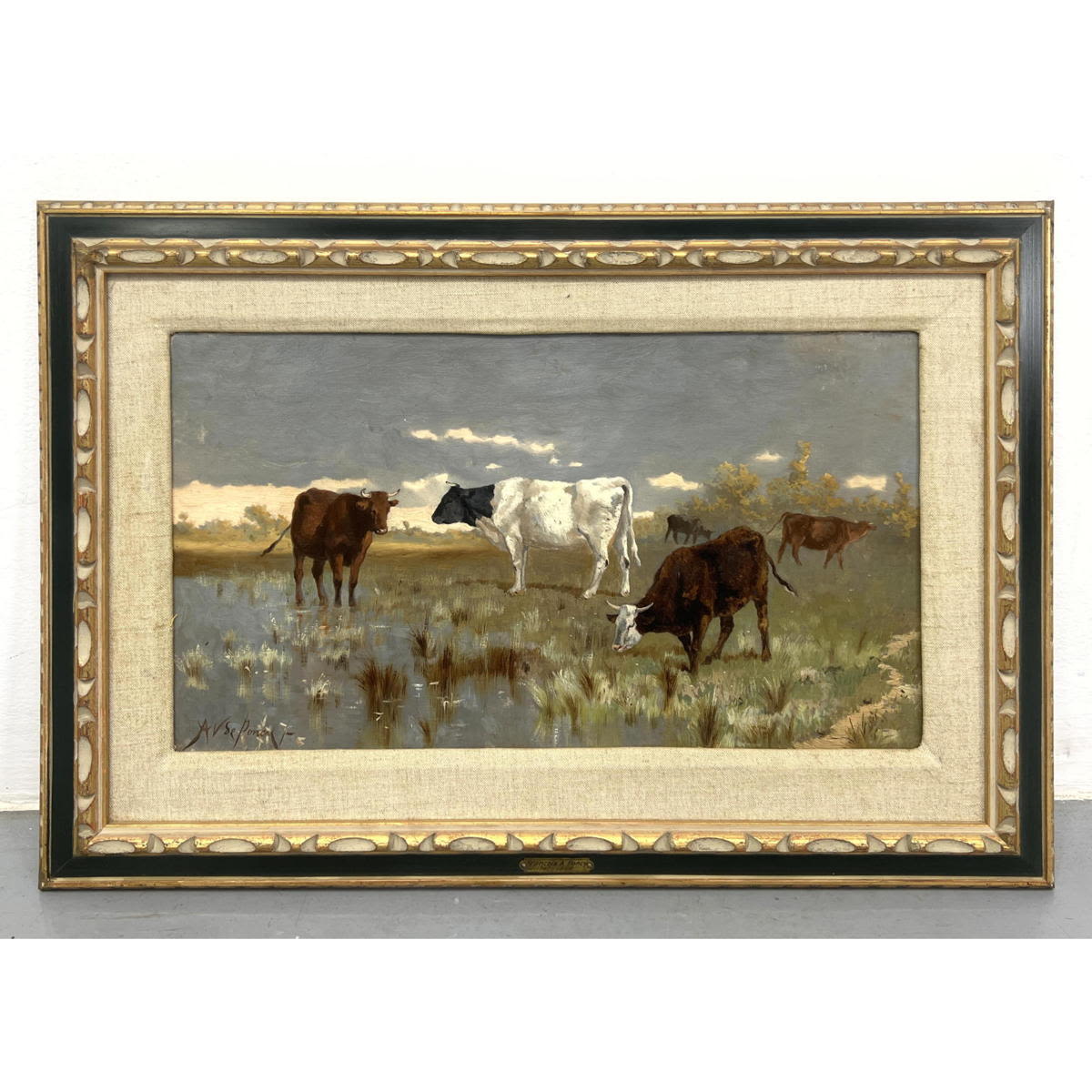 FRANCOIS ALEXANDER PONCY Oil Painting 2ff62c