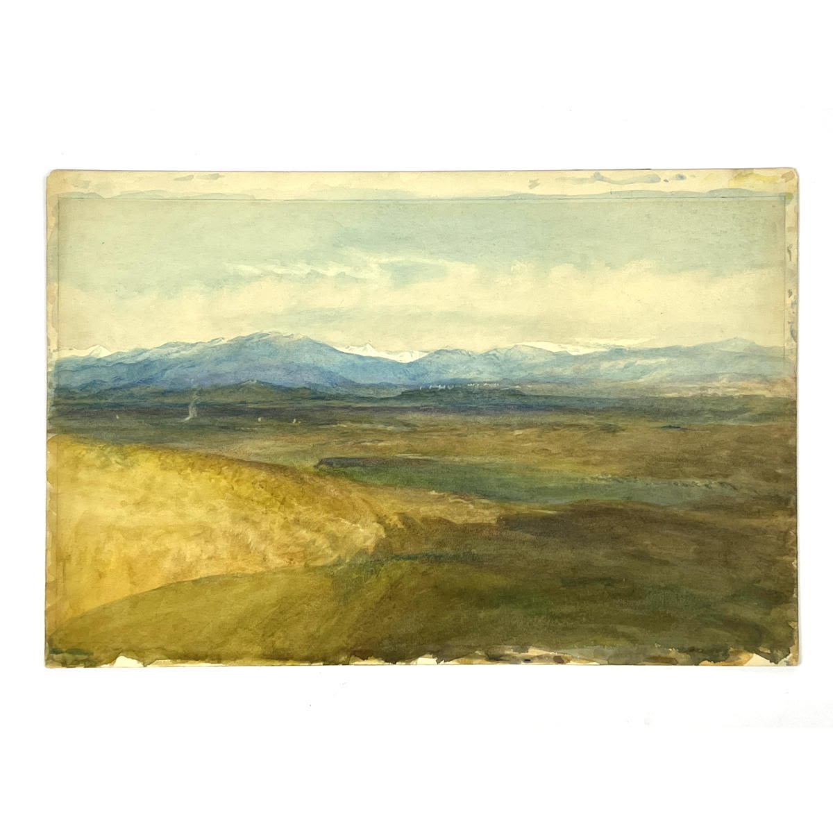 HAROLD B WARREN Watercolor Landscape  2ff644