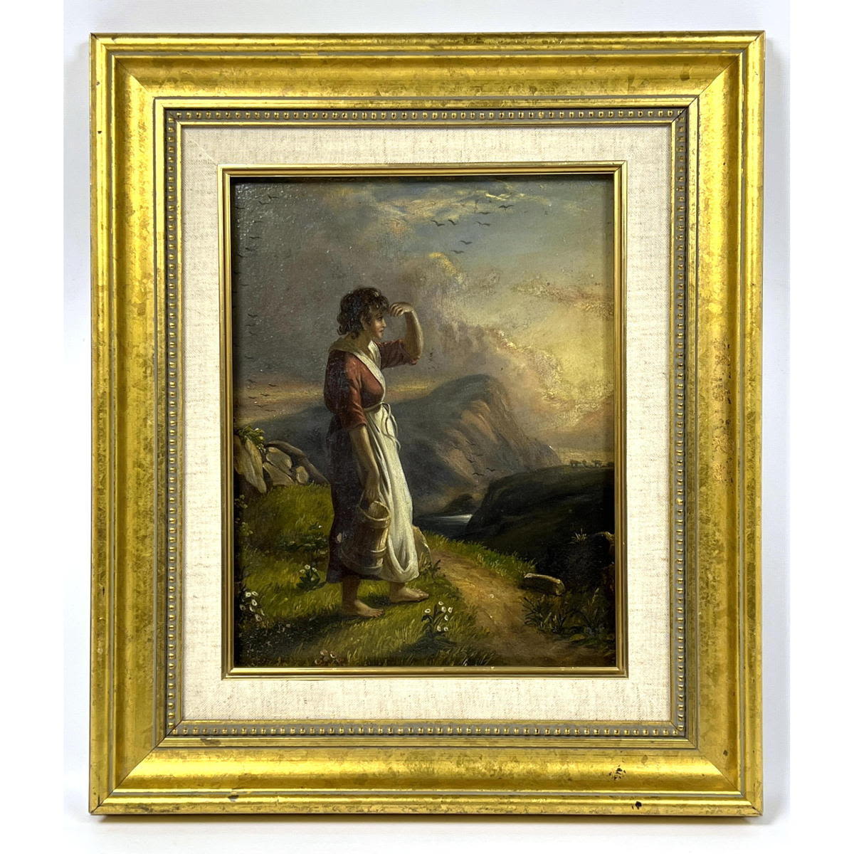 Unsigned Antique Oil Painting.