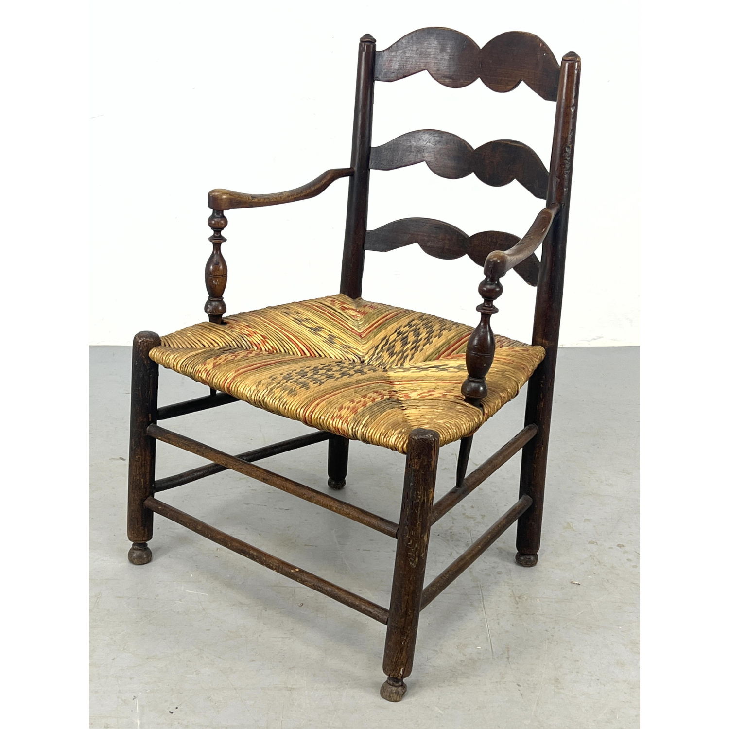 Vintage Rustic Arm Chair. Decorative