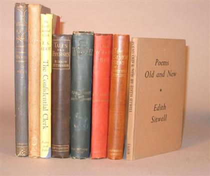 8 vols Literature First Editions  4cbd9