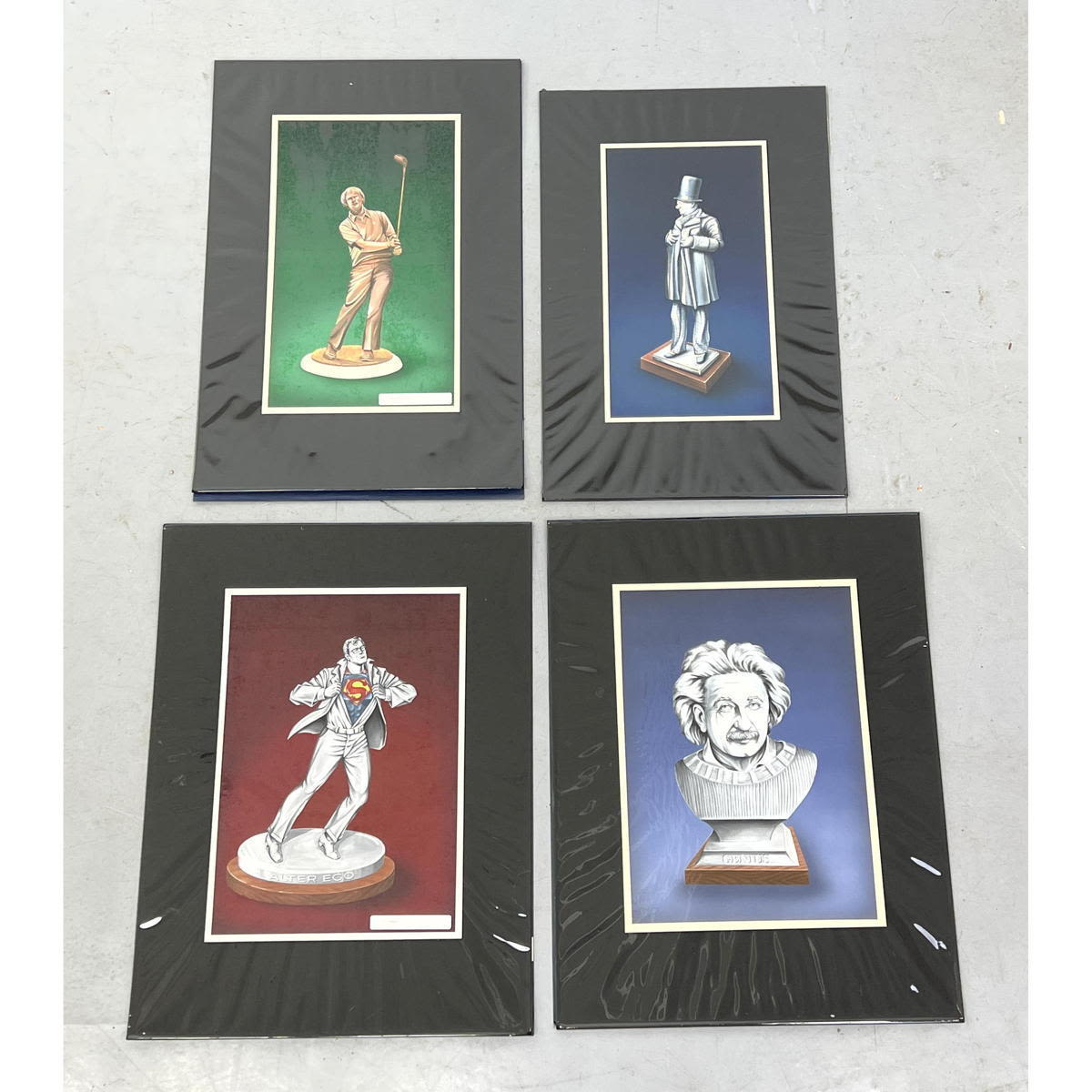 4pc original art Superman, Jack