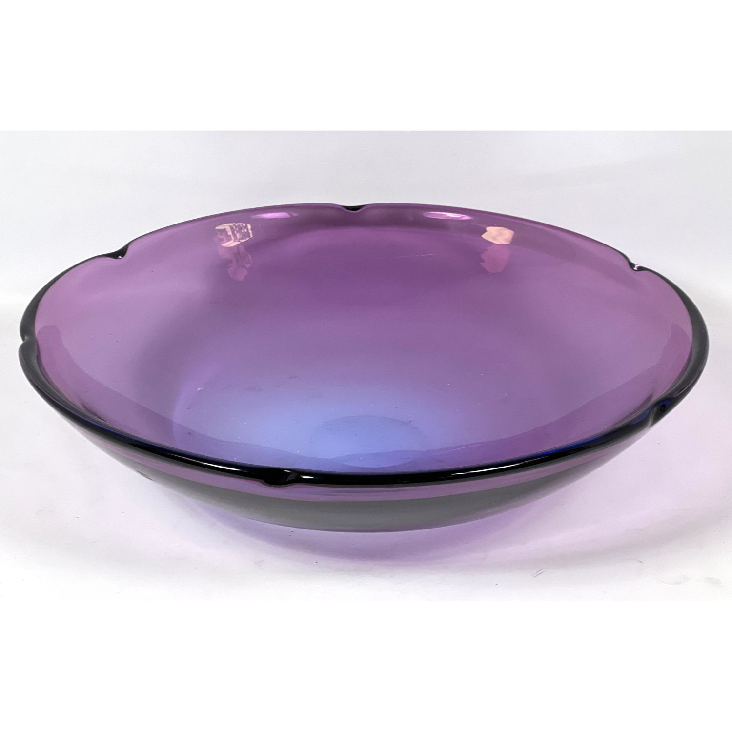 Large Lavender Murano Art Glass 2ff737