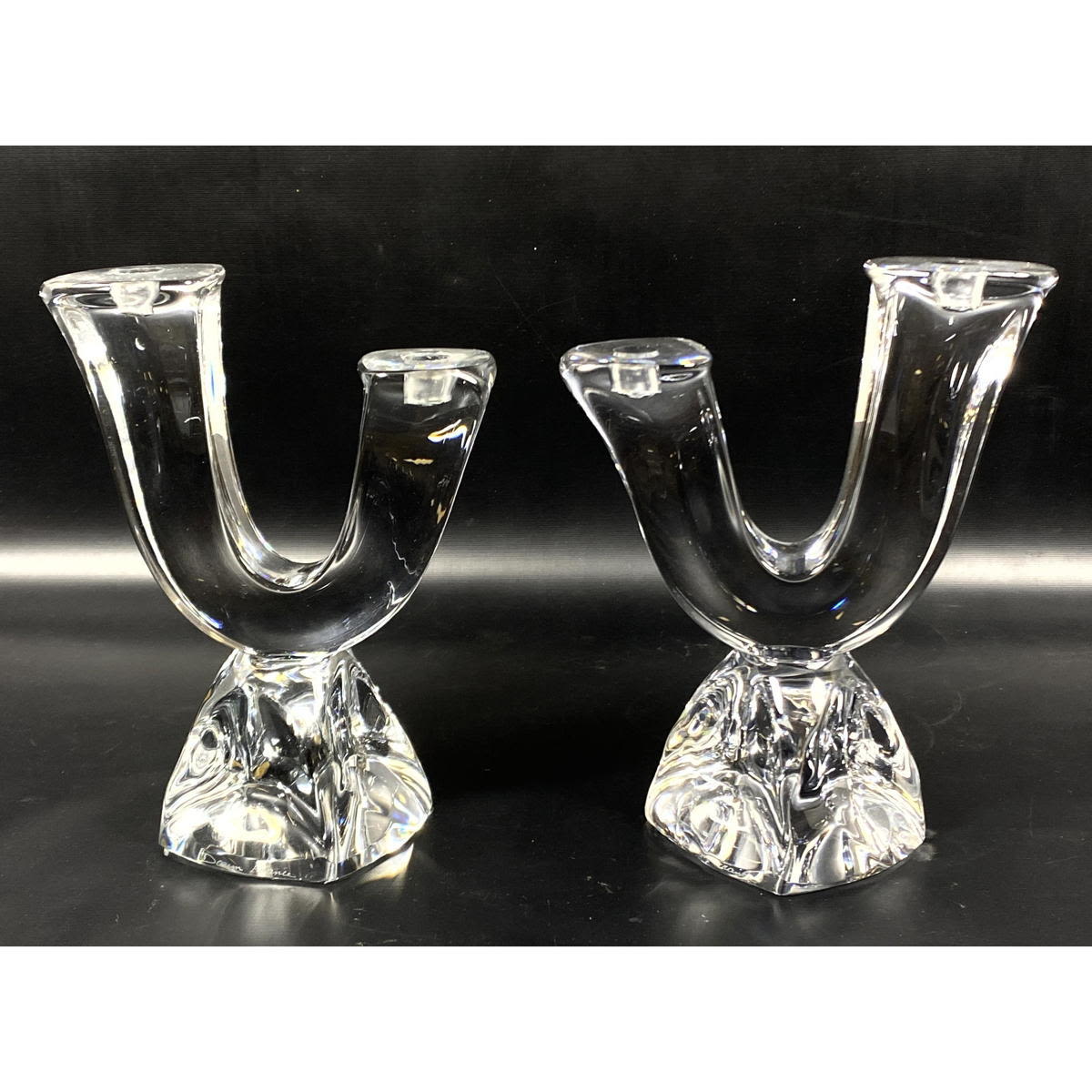 Pr DAUM FRANCE Clear French Crystal