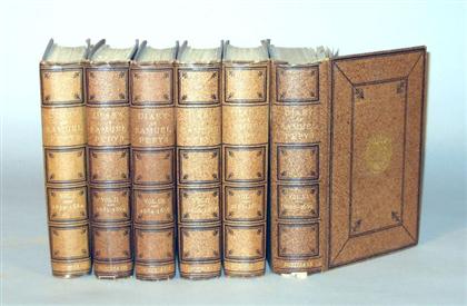 6 vols.  Pepys, Samuel. Diary and