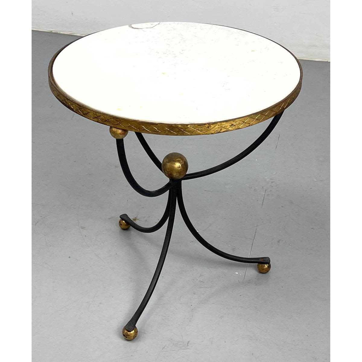 1950s Palladio Italian Gilt Metal