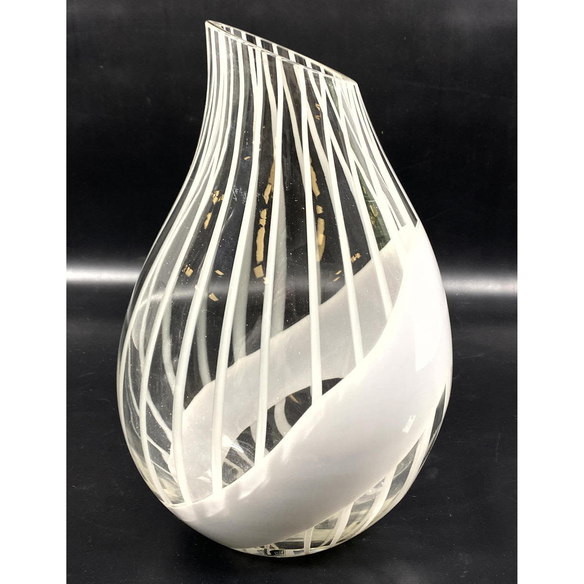 SEGUSO Art Glass Vase Hand Blown  2ff7bc
