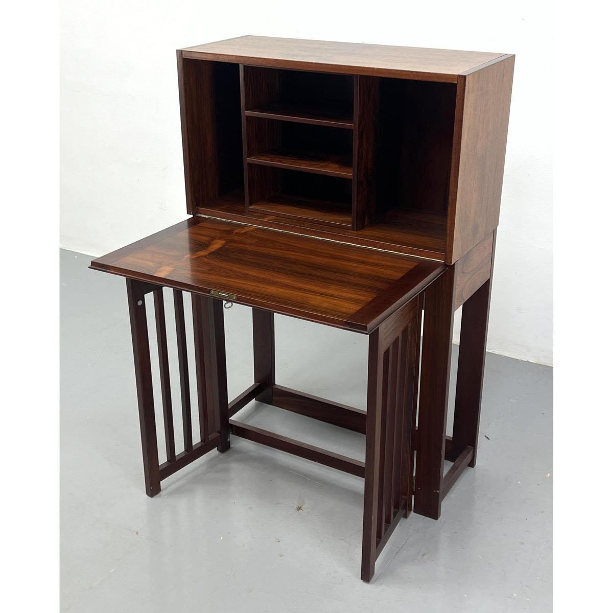 Rosewood Danish Modern Drop Front