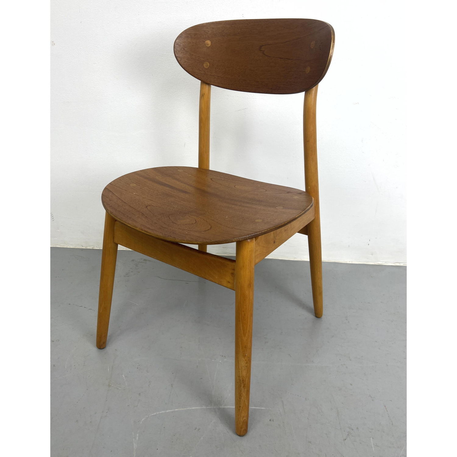 Danish Modern Bentwood Teak Beech