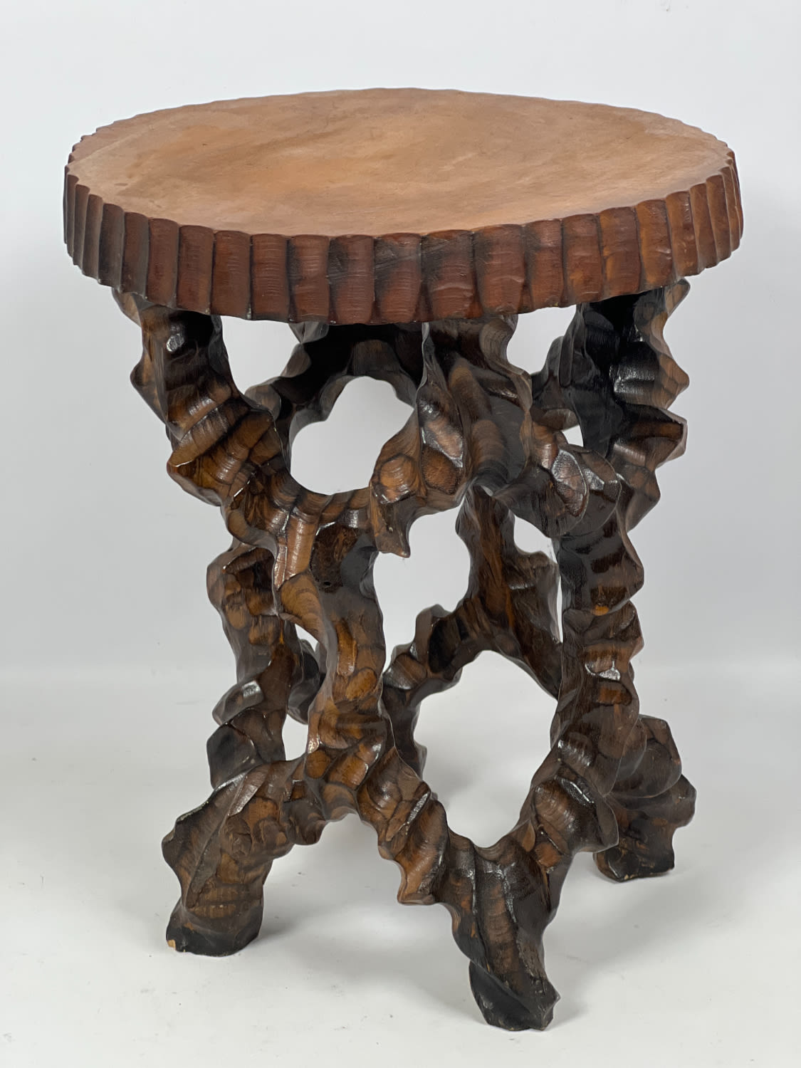 Small Chip Carved Solid Wood Top 2ff80a