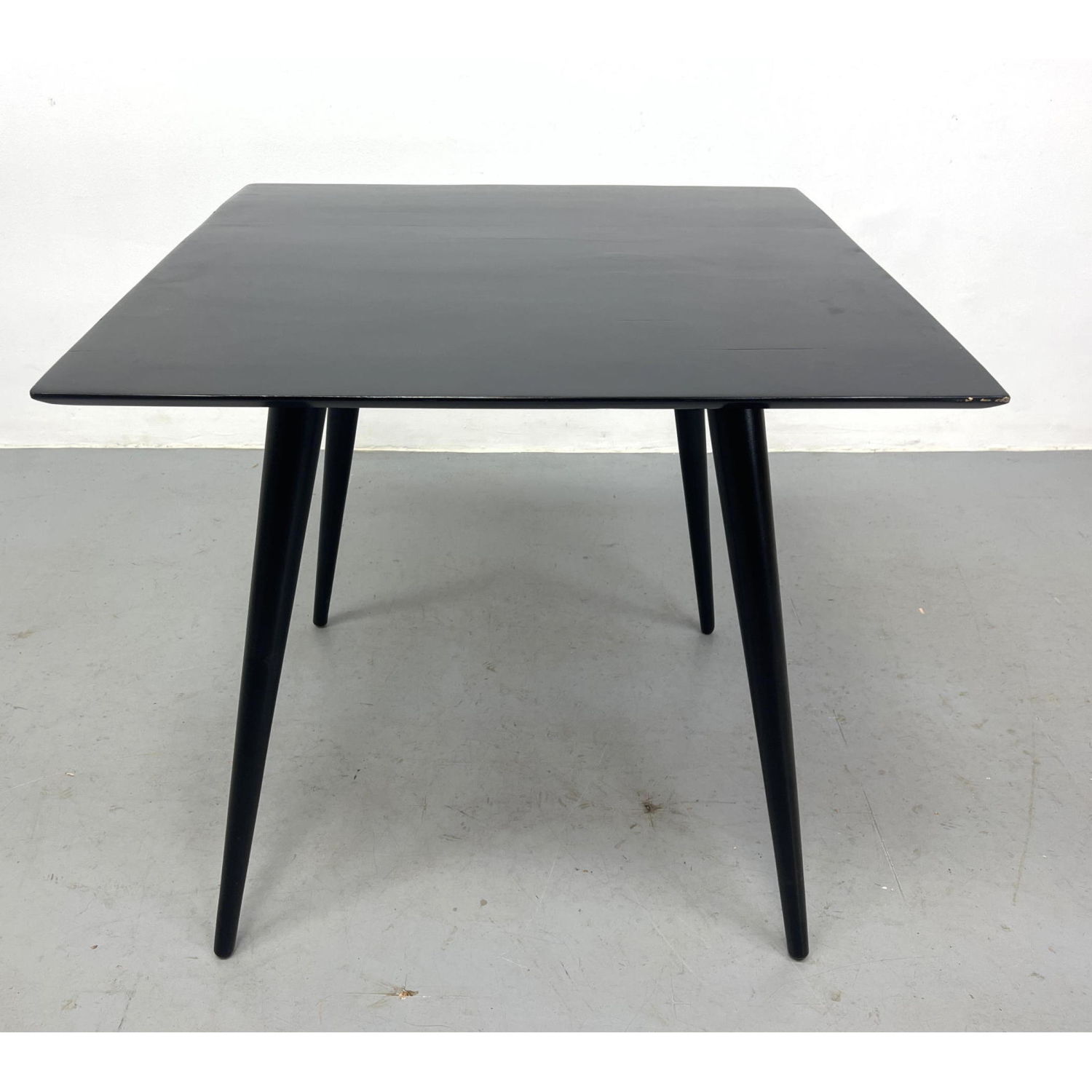 Ebonized Paul McCobb Dining Table.