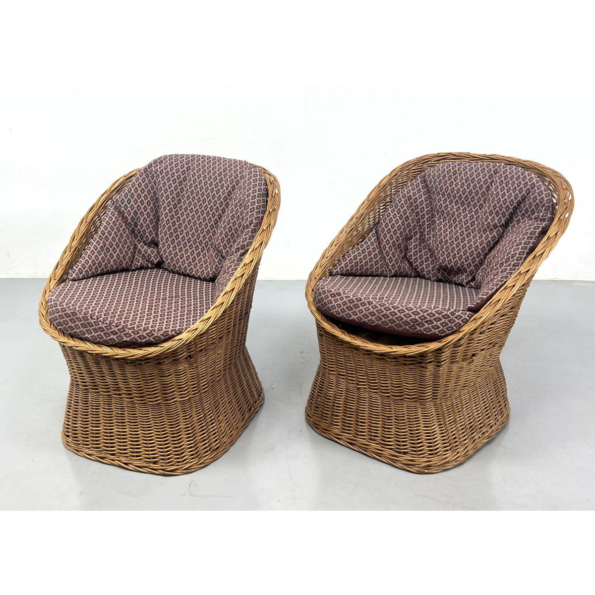 Pr Modernist Woven Rattan Wicker 2ff84b