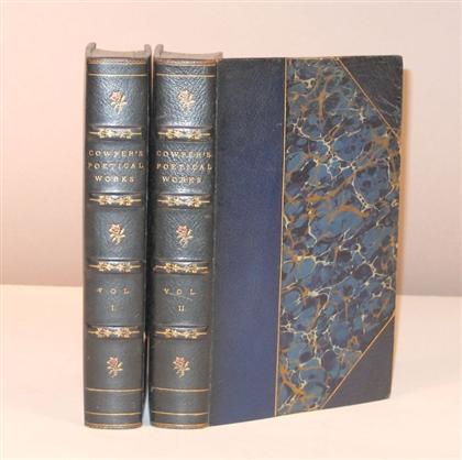 2 vols Cowper William The 4cc09