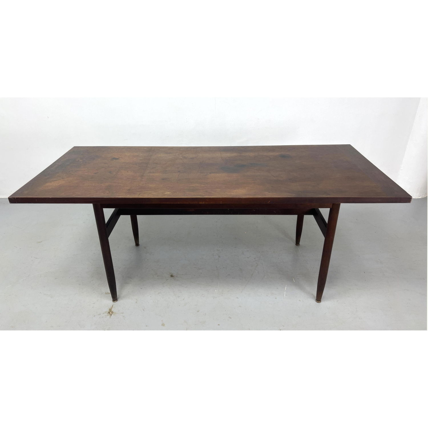 6' American Modern Walnut Dining