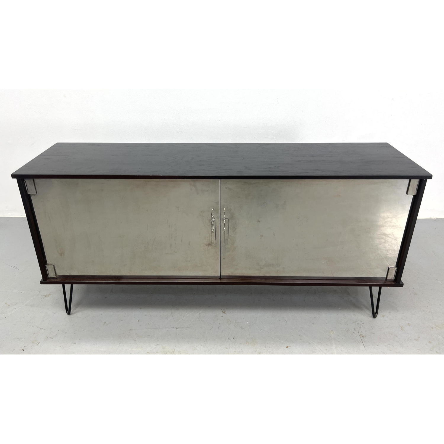 Modernist Steel Door Cabinet on