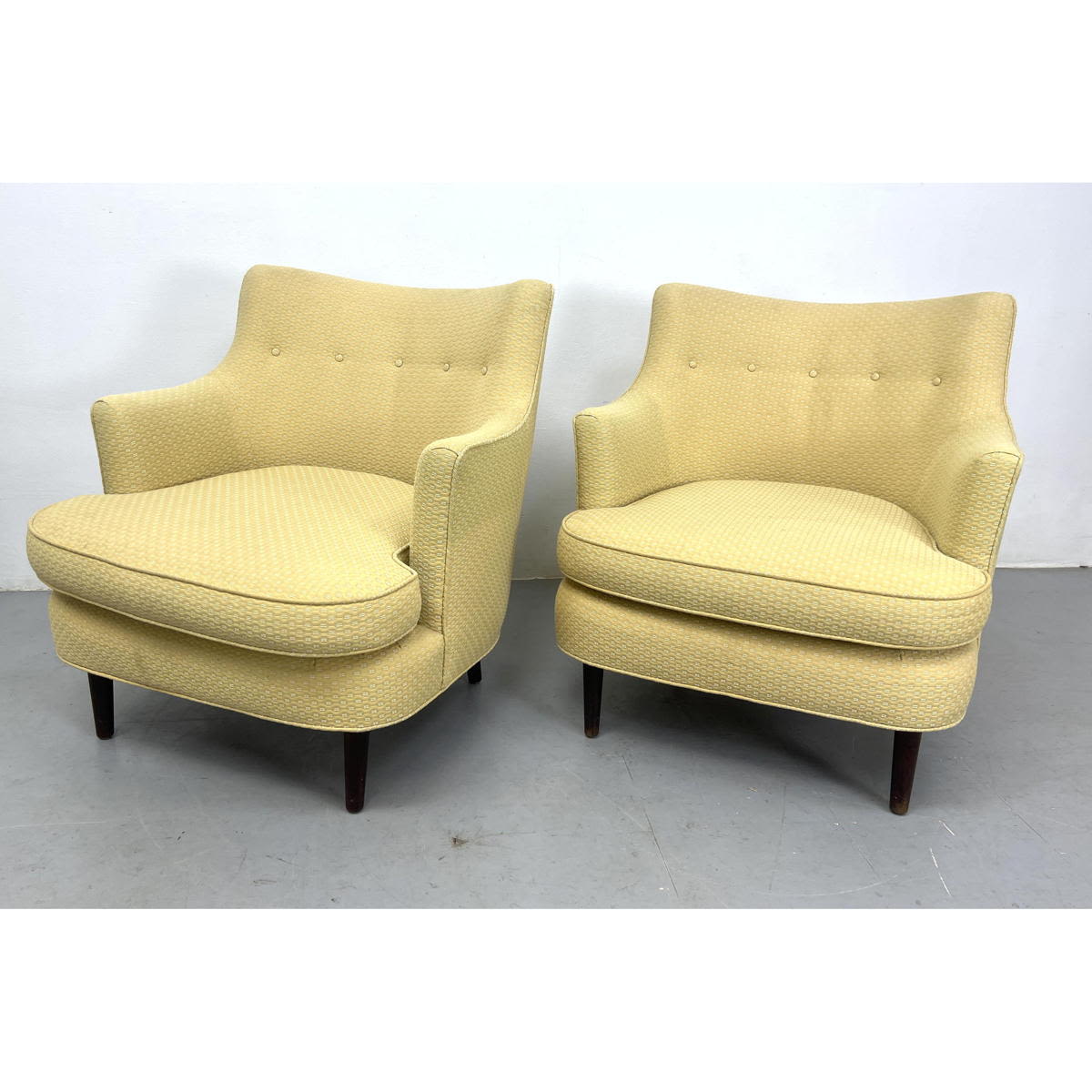 Pr Upholstered Modernist Lounge 2ff890