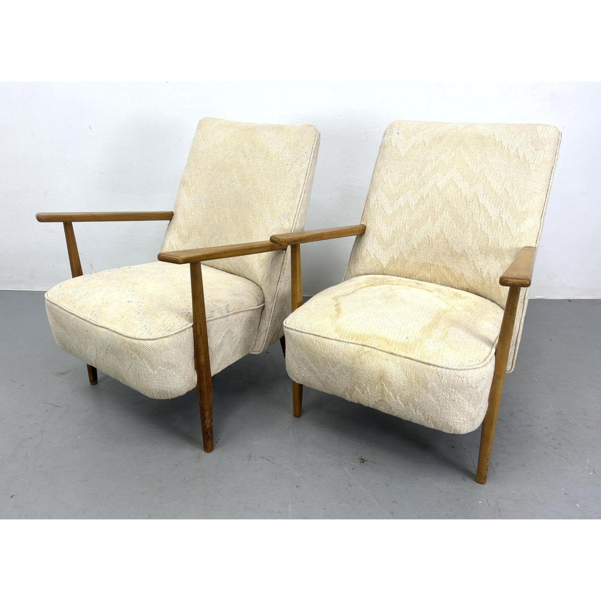 Pr Modernist Lounge Chairs. Open