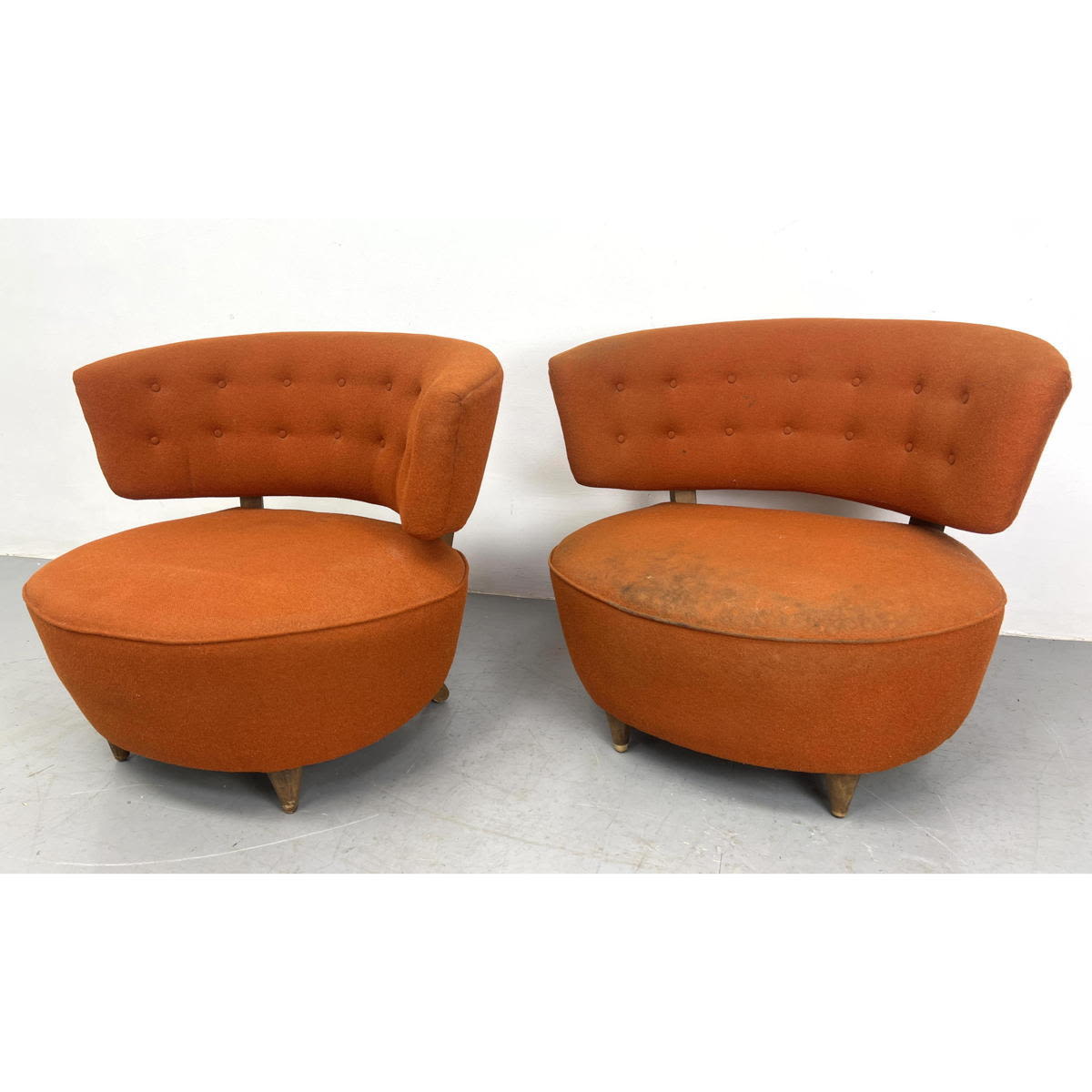 Pair George Nelson Style Lounge 2ff8ea