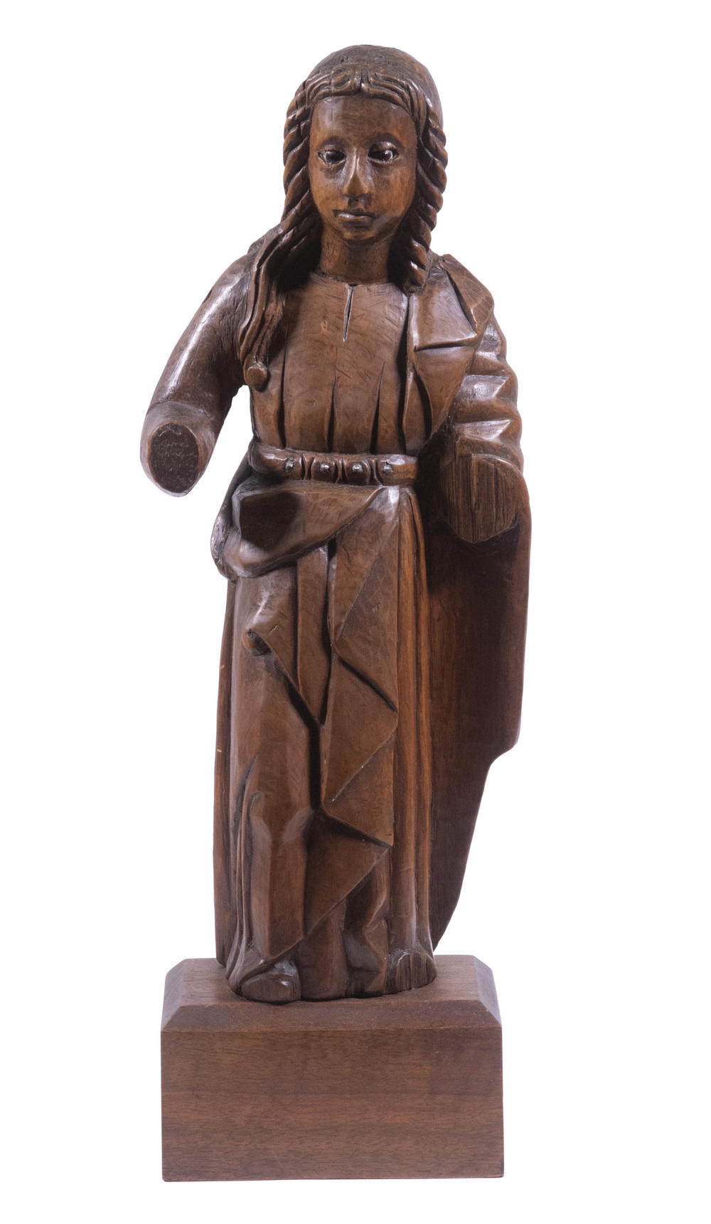 CARVED WOODEN MEXICAN SANTOS Standing