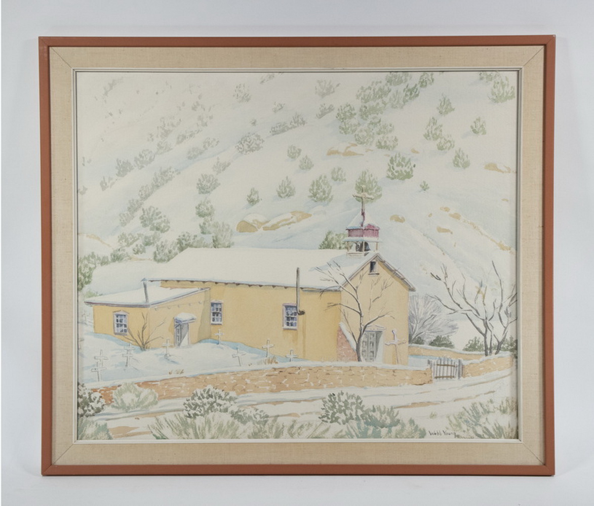 WEBB YOUNG (NM/CO, 1913-2005) Church