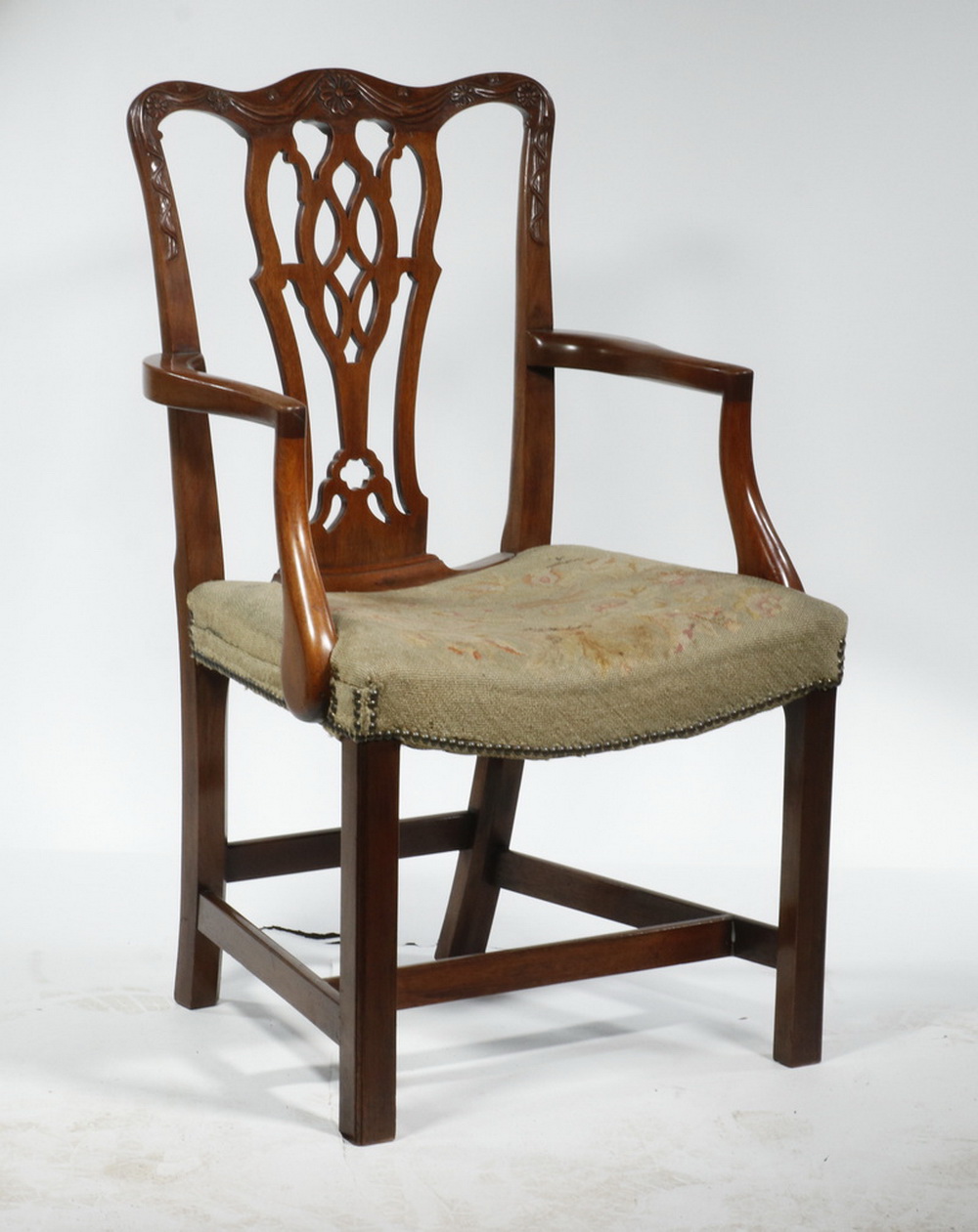 CHIPPENDALE CENTENNIAL ARMCHAIR