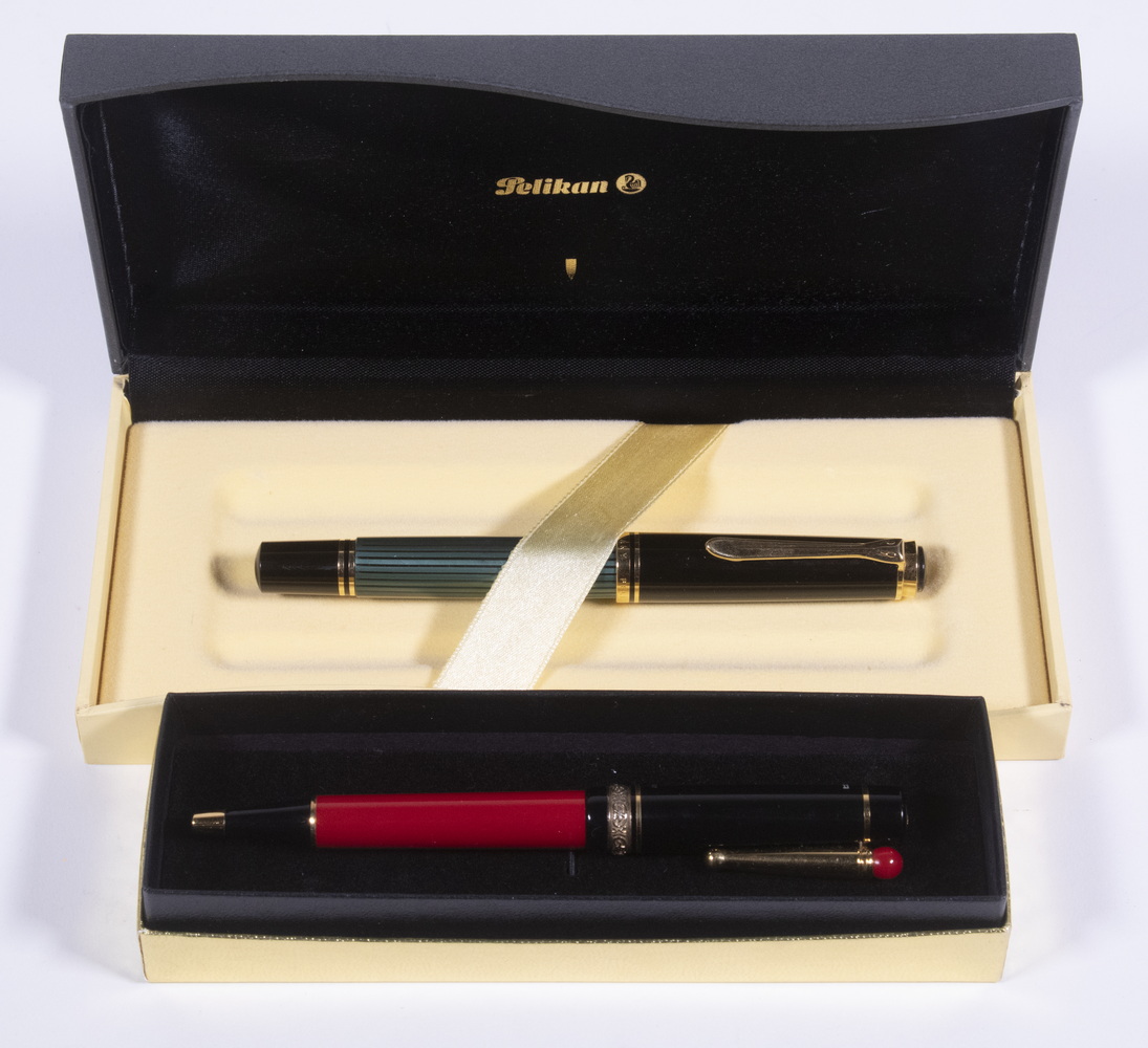 (2) FINELY CRAFTED EUROPEAN PENS