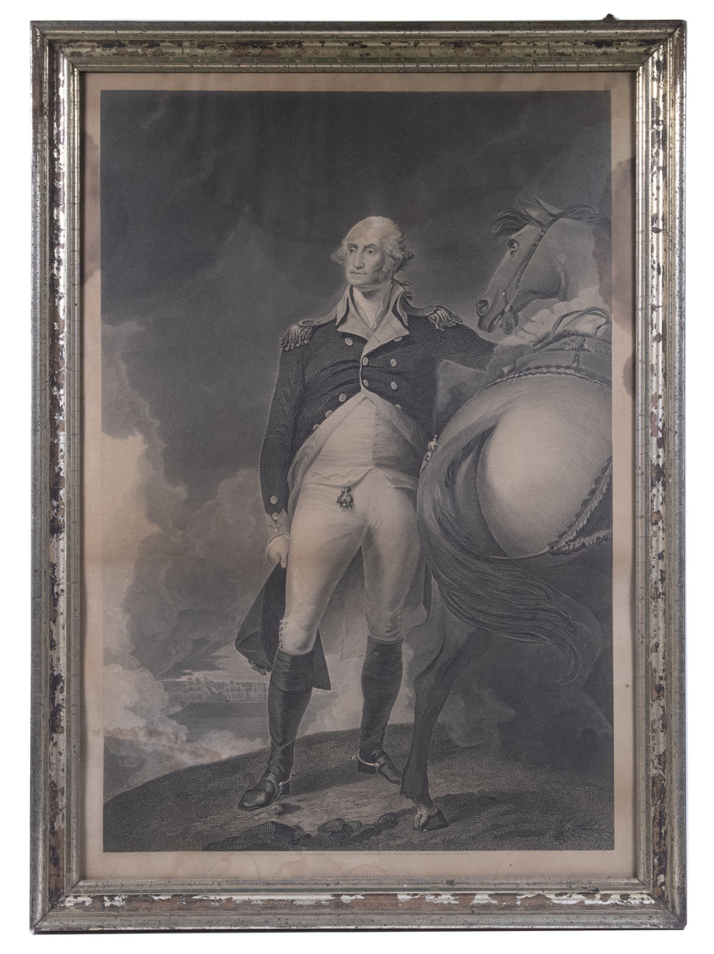 WASHINGTON PRINT BY THOMAS KELLY (1795-1841)