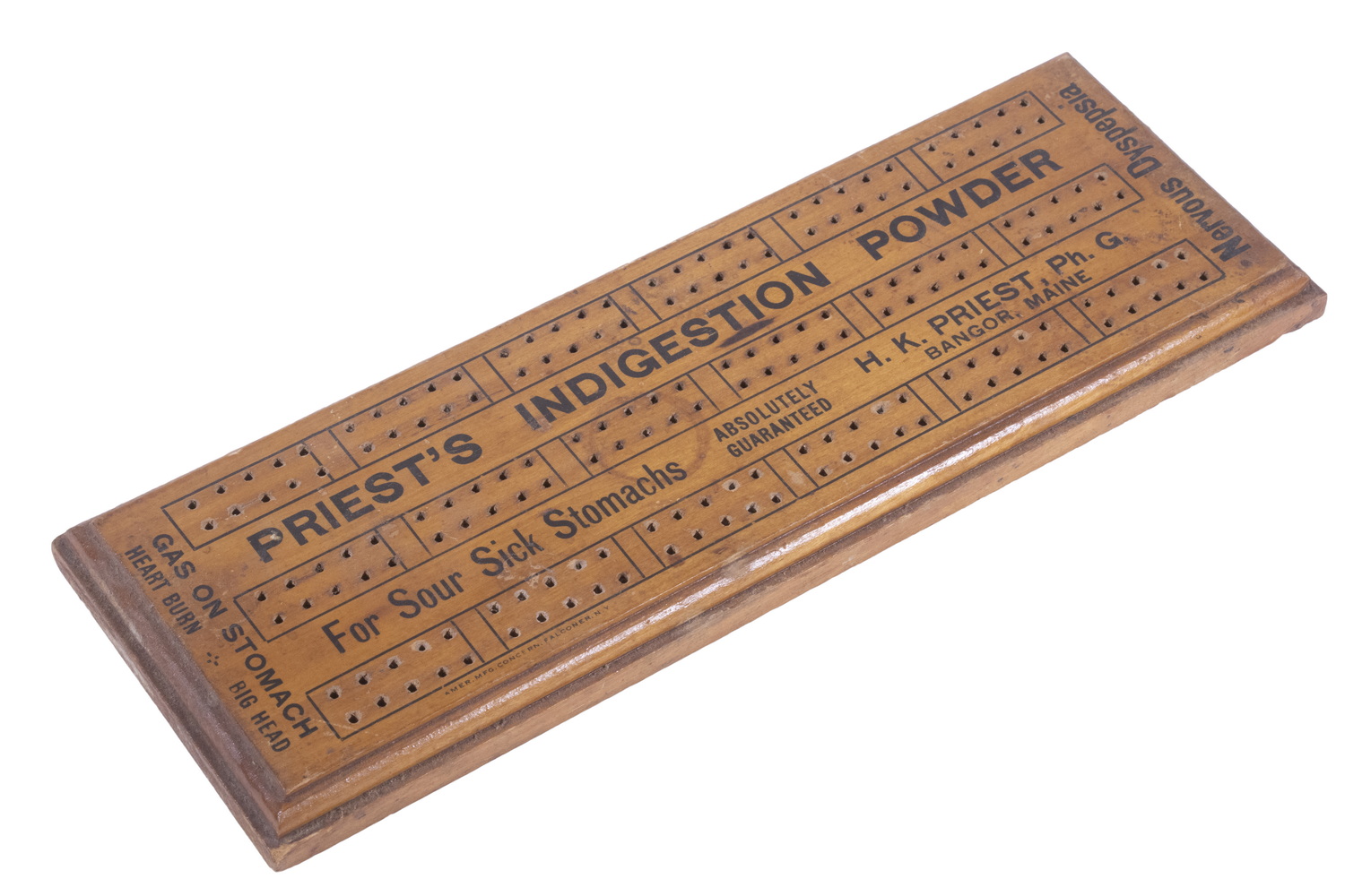 PRIESTS INDIGESTION POWDER CRIBBAGE