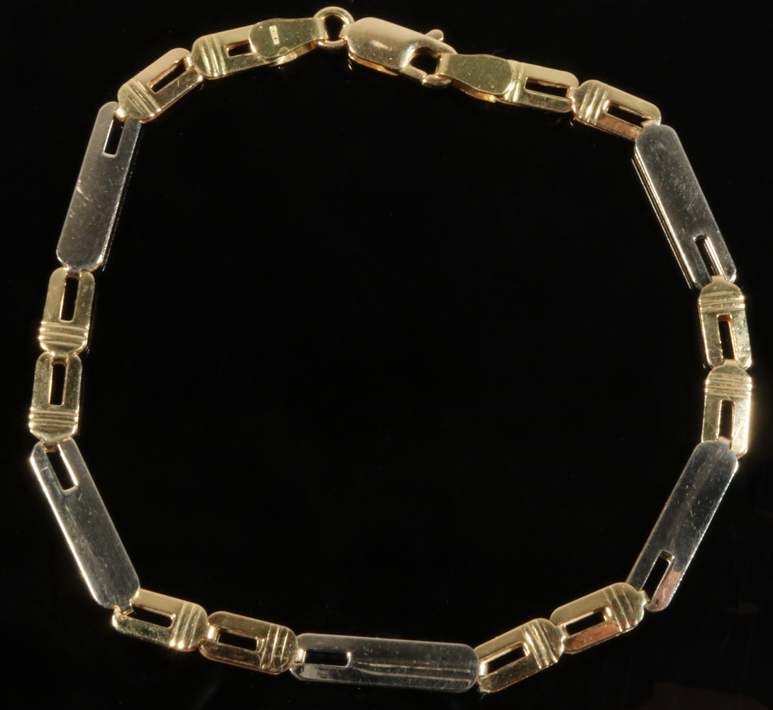 18K GOLD BRACELET Contemporary 3021a0