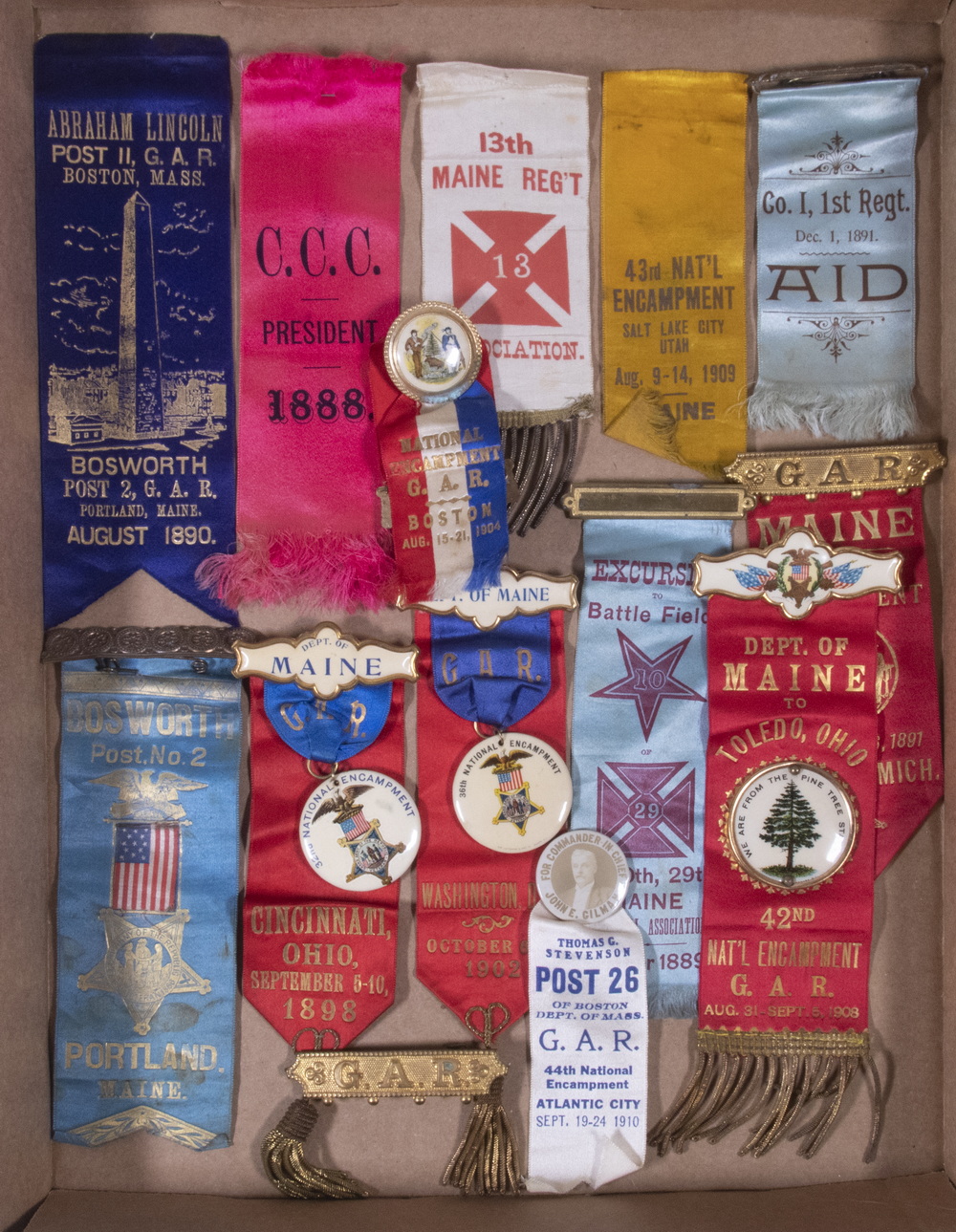 G A R RIBBON BADGE COLLECTION 3021ae