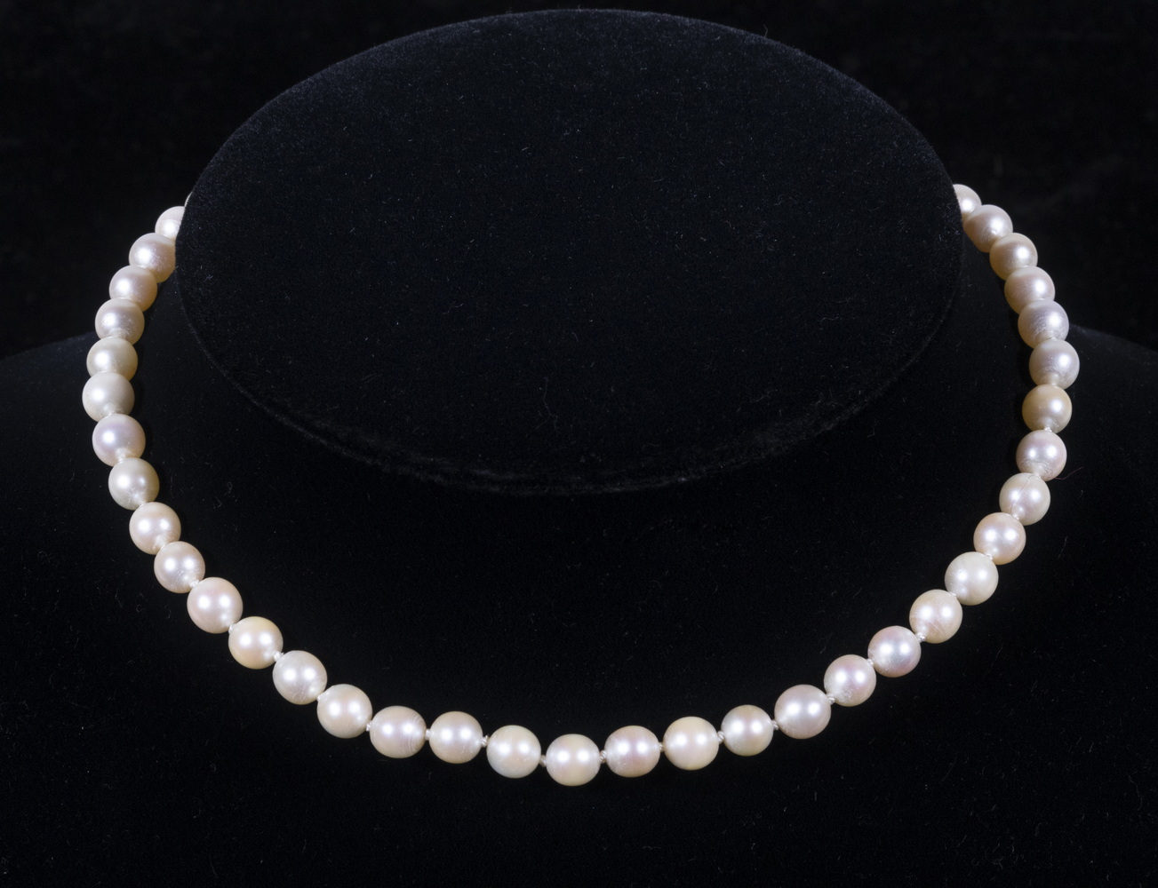 PEARL NECKLACE 15 long strand of 7mm