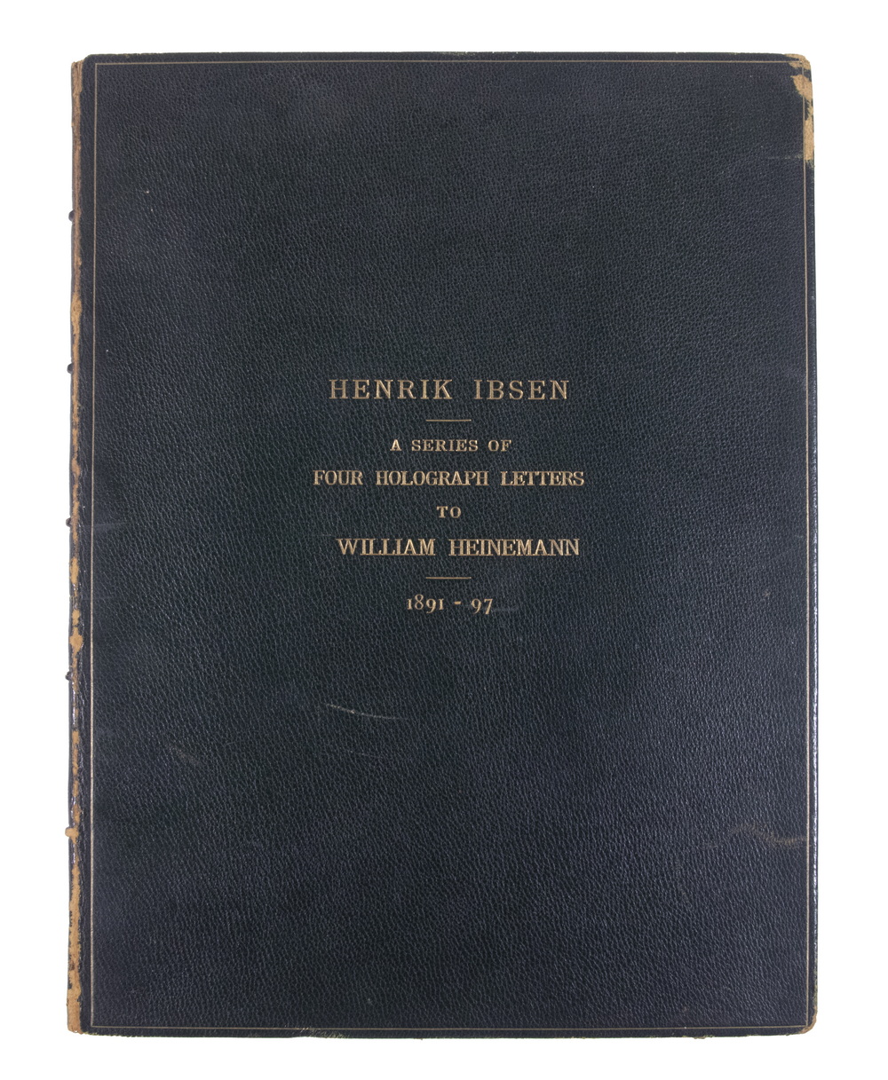 FOLIO OF 4 HENRIK IBSEN 1828 1906  302266