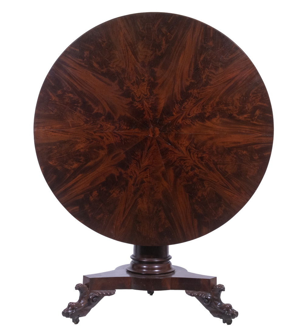 MAHOGANY TILT TOP BREAKFAST TABLE 30228c