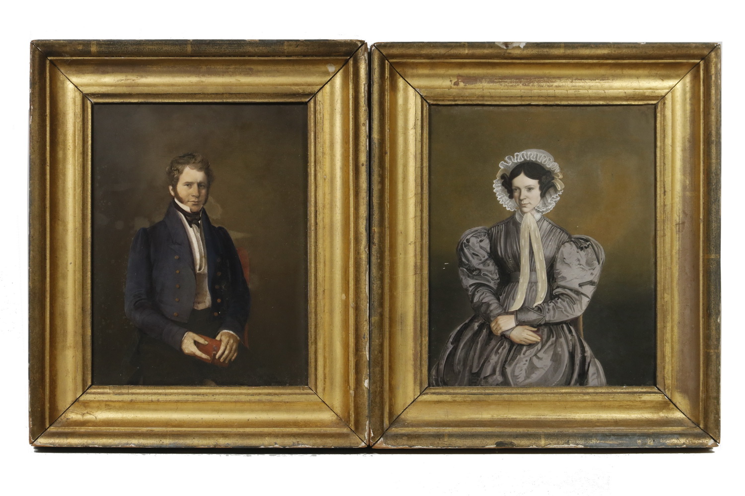 PR OF EARLY 19TH C AMERICAN PORTRAITS 3022bd