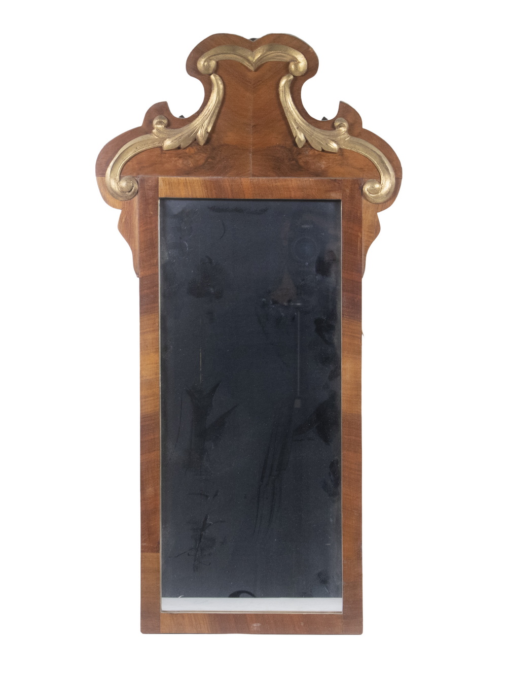 BIEDERMEIER MIRROR 19th c. Walnut