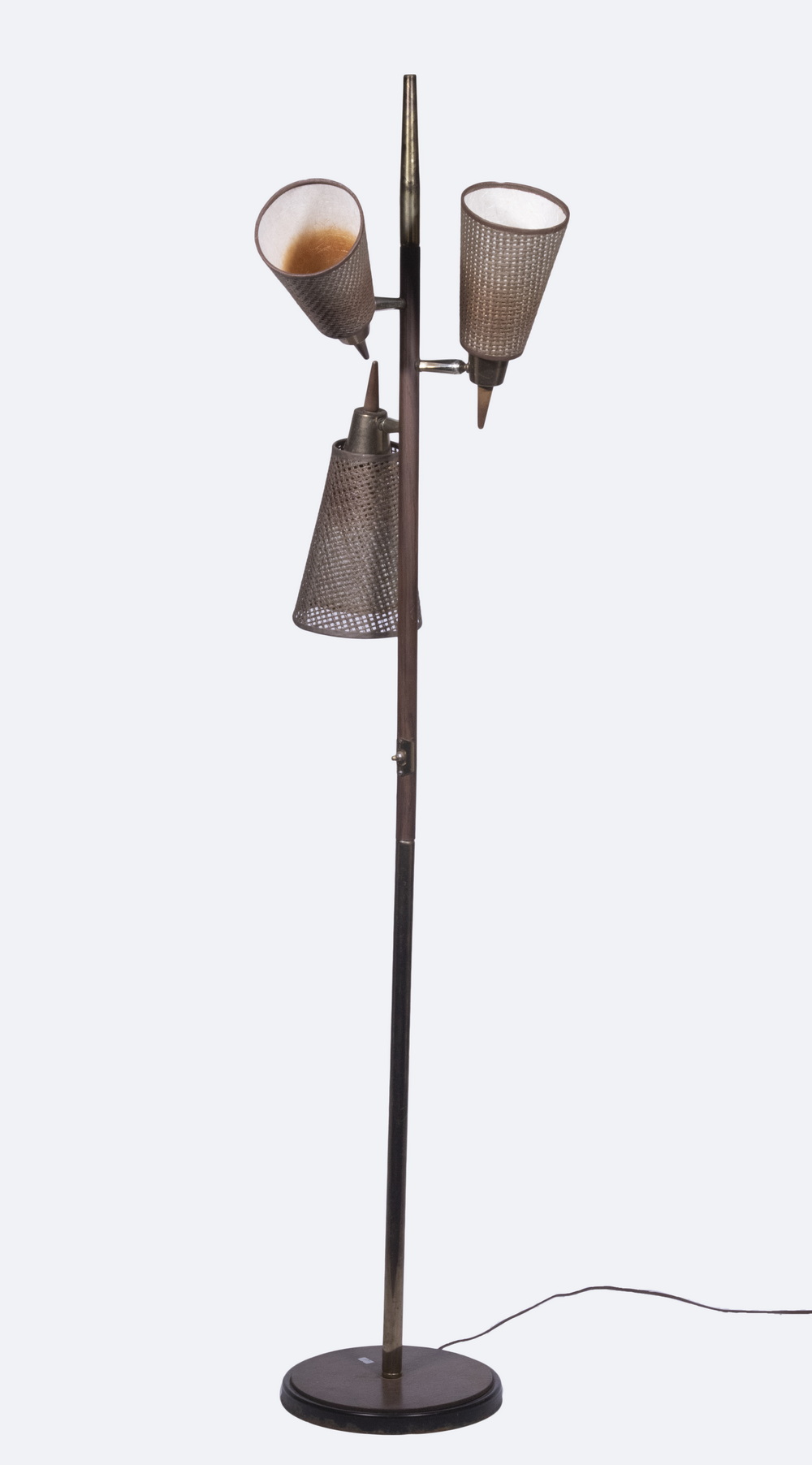 VINTAGE MIDCENTURY FLOOR LAMP Modernist 30243b