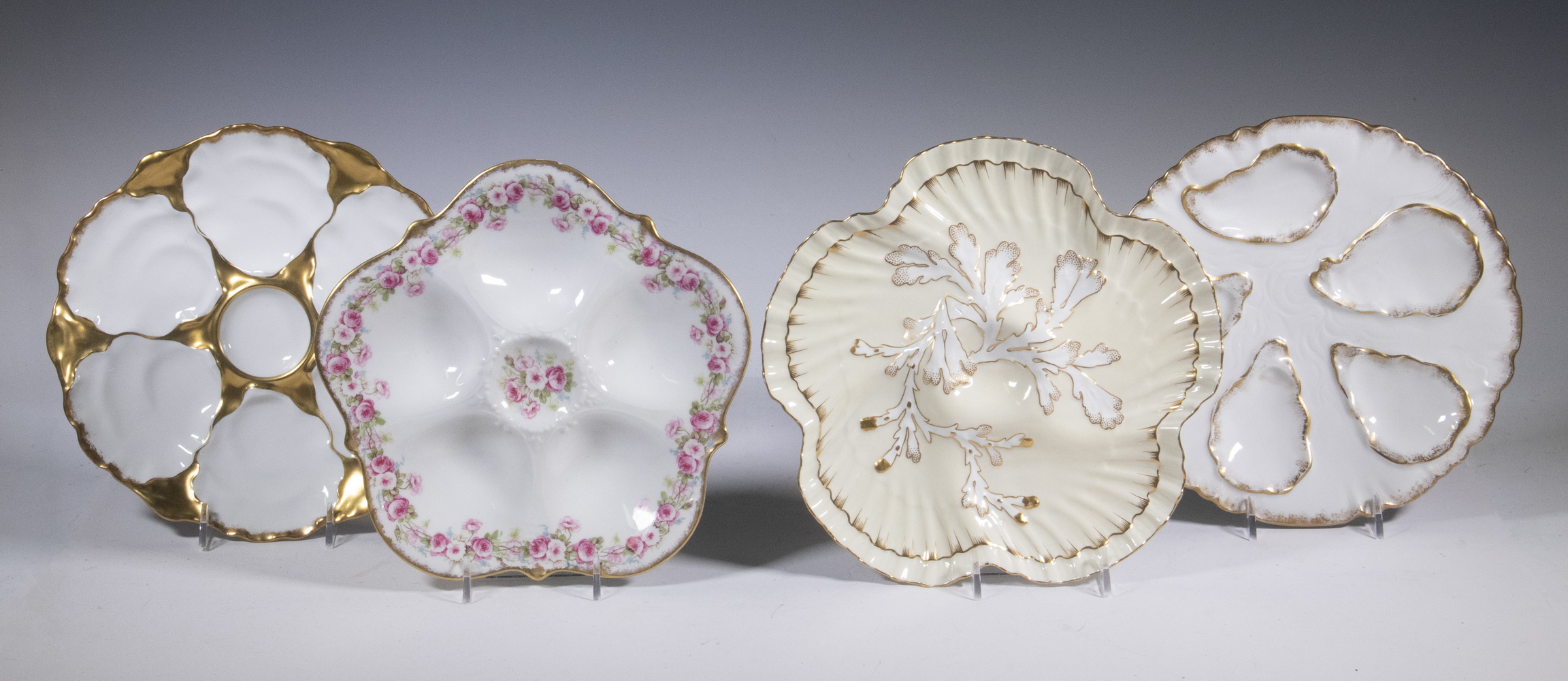 (4) ENGLISH & FRENCH PORCELAIN