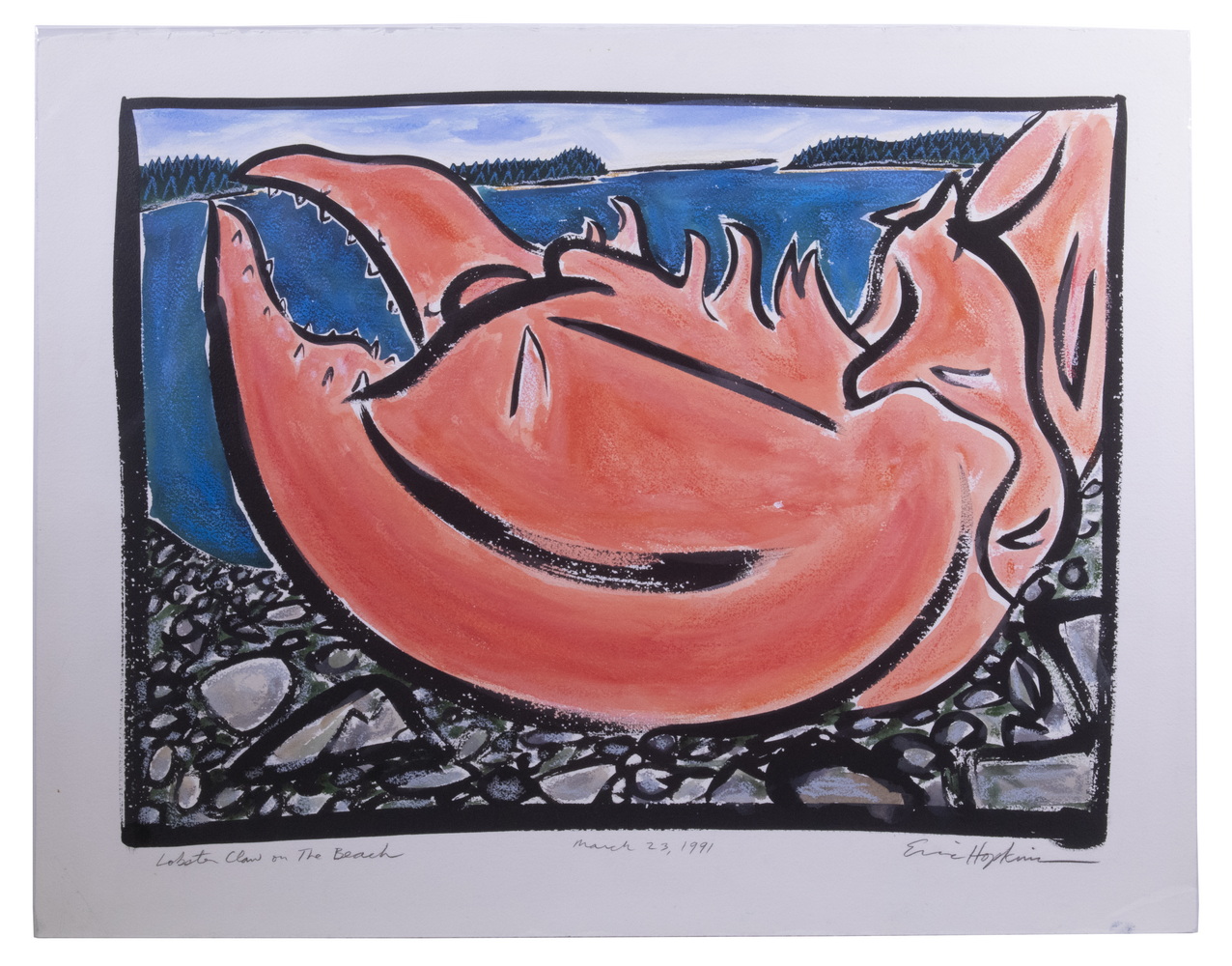 ERIC HOPKINS ME CT 1951 Lobster 3024ae