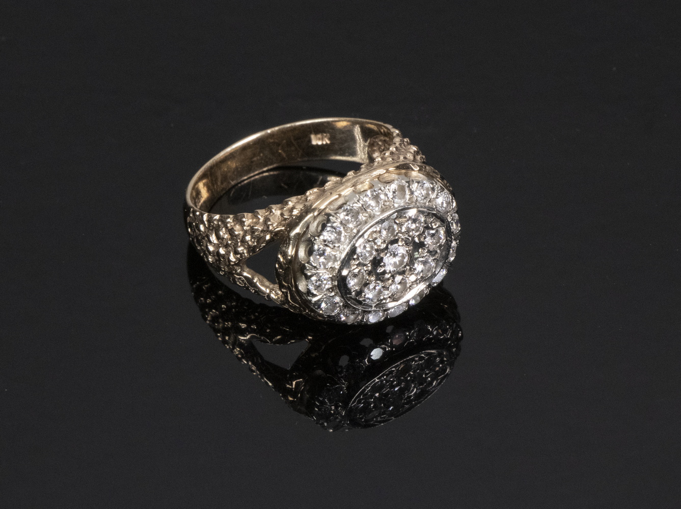 MEN'S DIAMOND RING 10K Gold Diamond