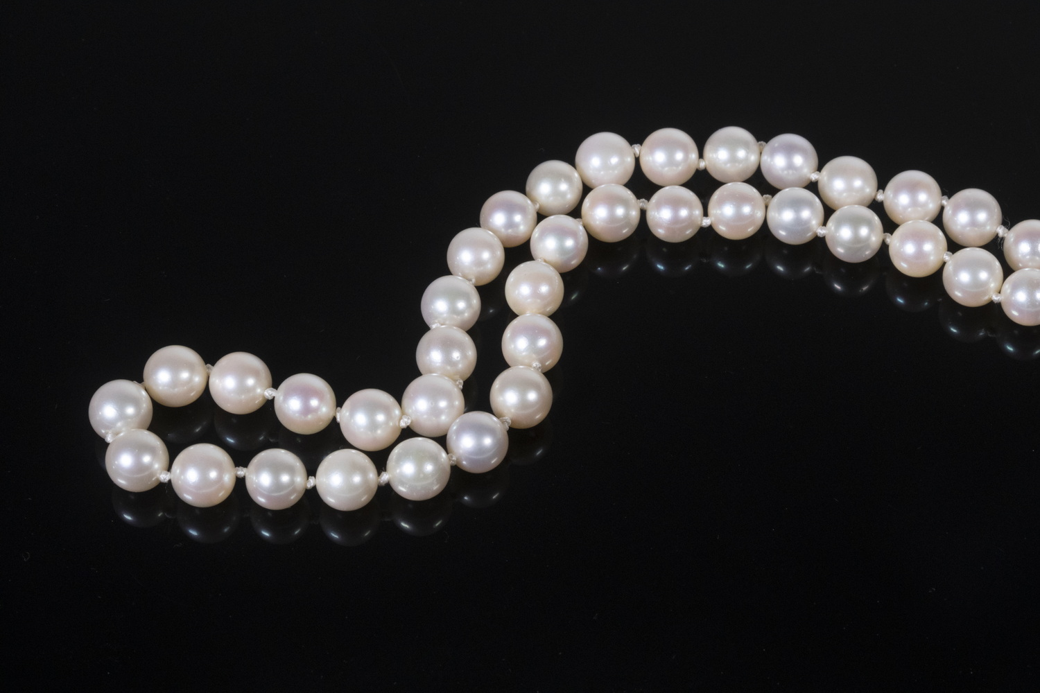 PEARL NECKLACE Single Strand of 30252d