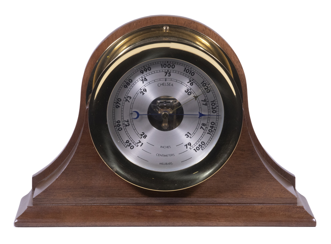 CHELSEA SHIP S BAROMETER ON STAND 30254d