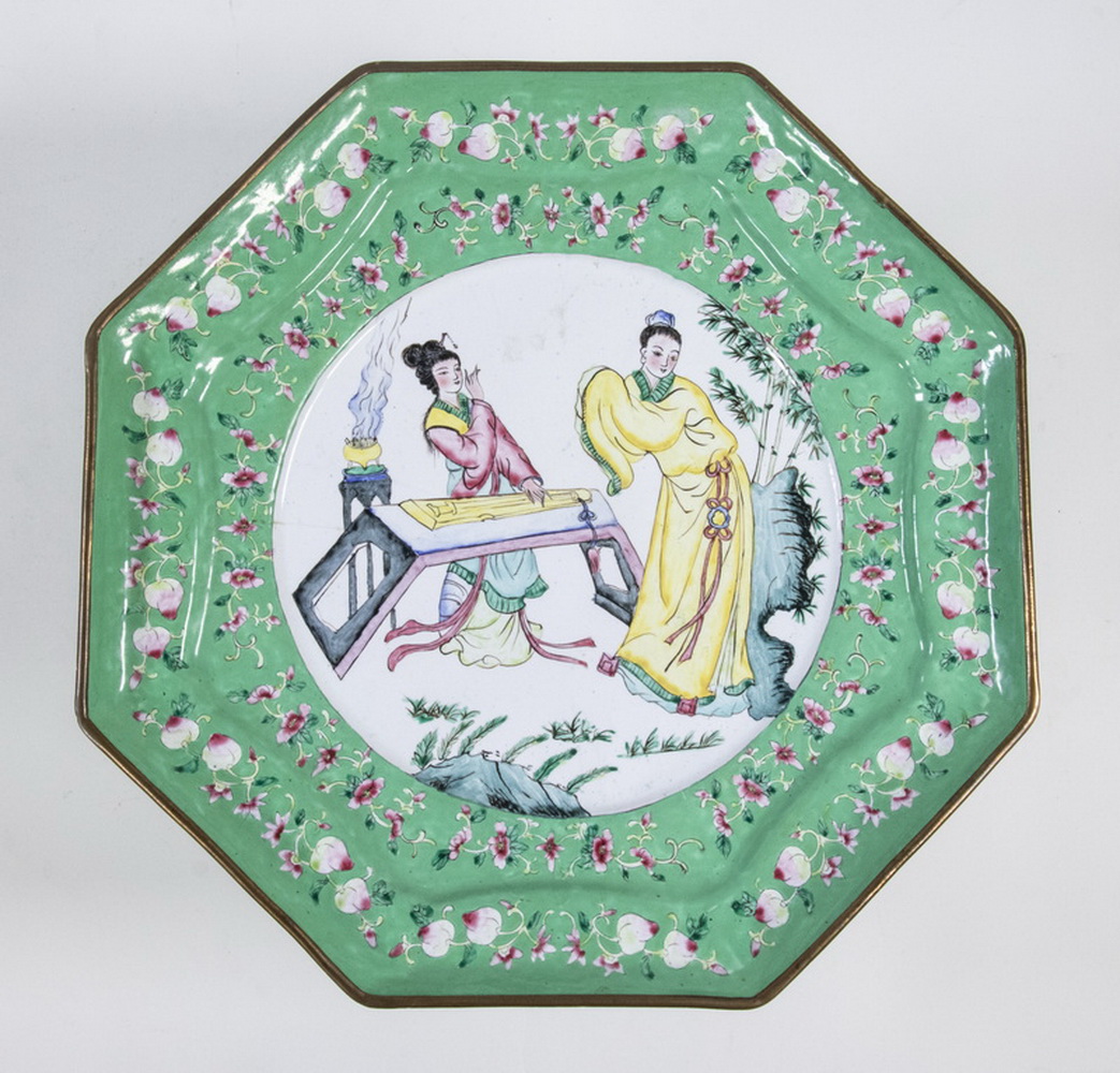 CHINESE CANTON ENAMEL ON COPPER 302553