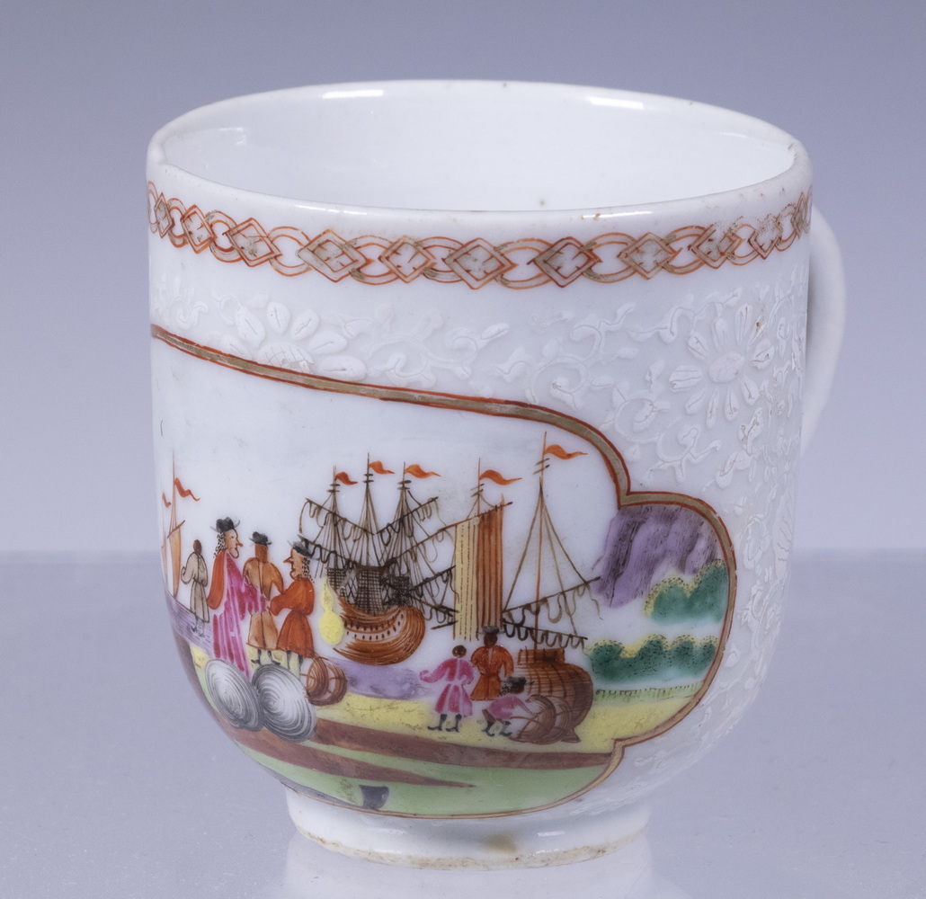 CHINESE EXPORT PORCELAIN HAND PAINTED
