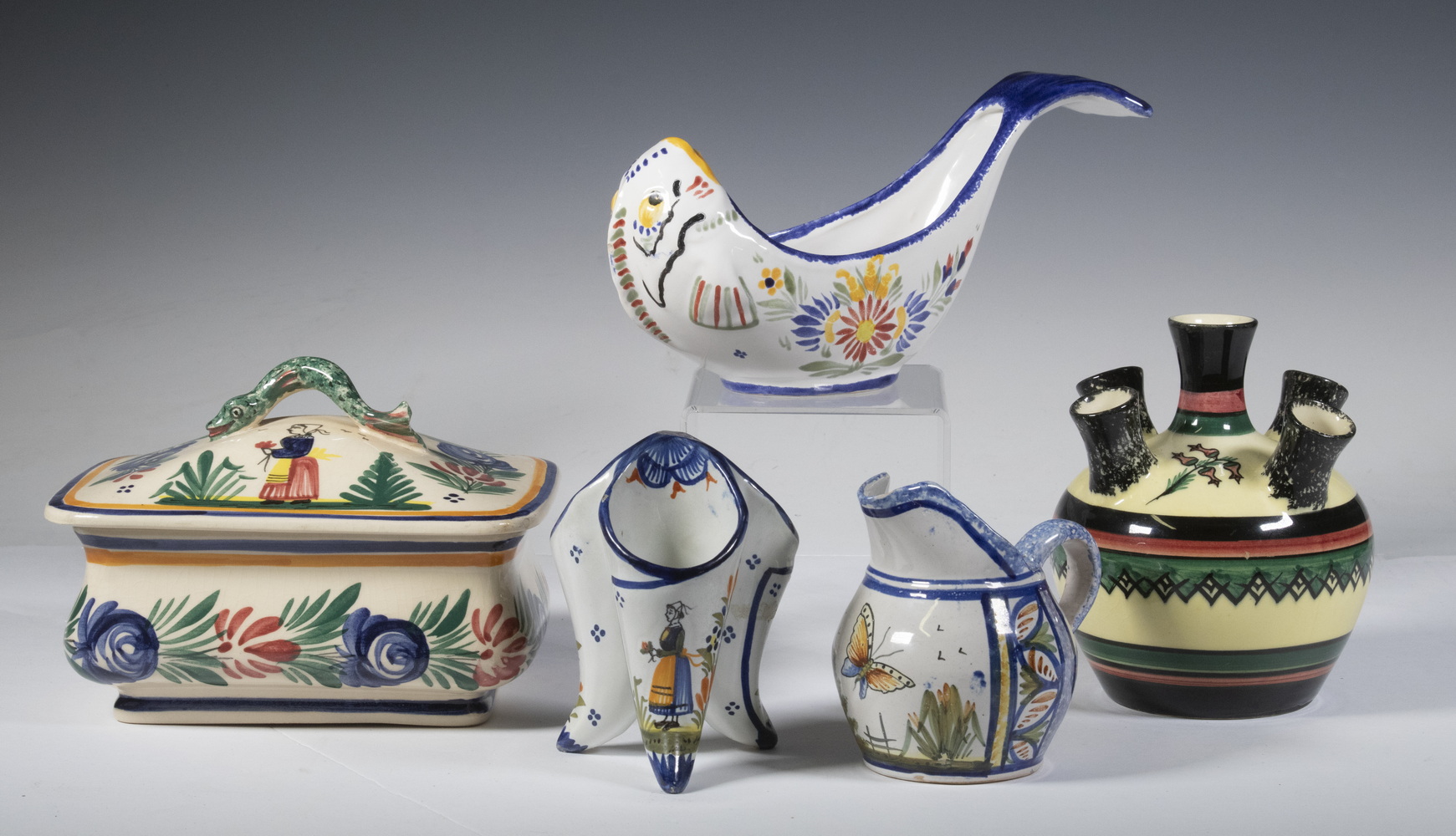 HENRIOT QUIMPER POTTERY ACCESSORIES