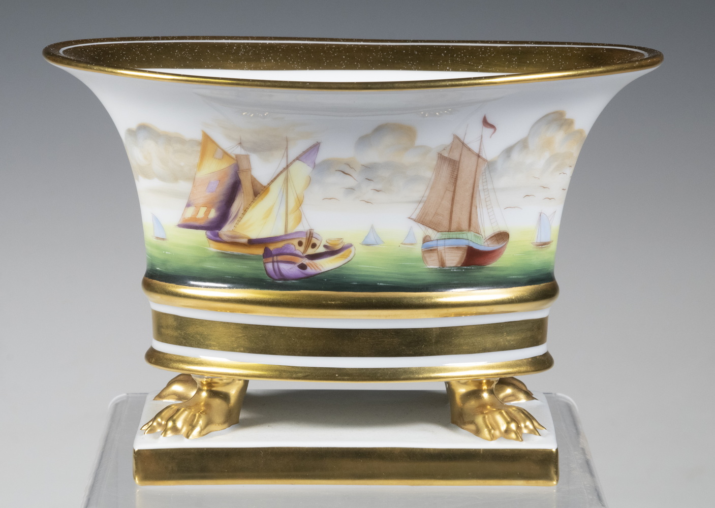 HEREND VASE EMPIRE CACHEPOT WITH
