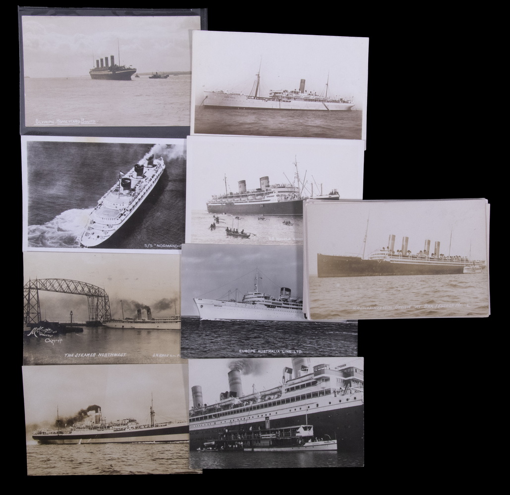  29 REAL PHOTO POSTCARDS OCEAN 30262e